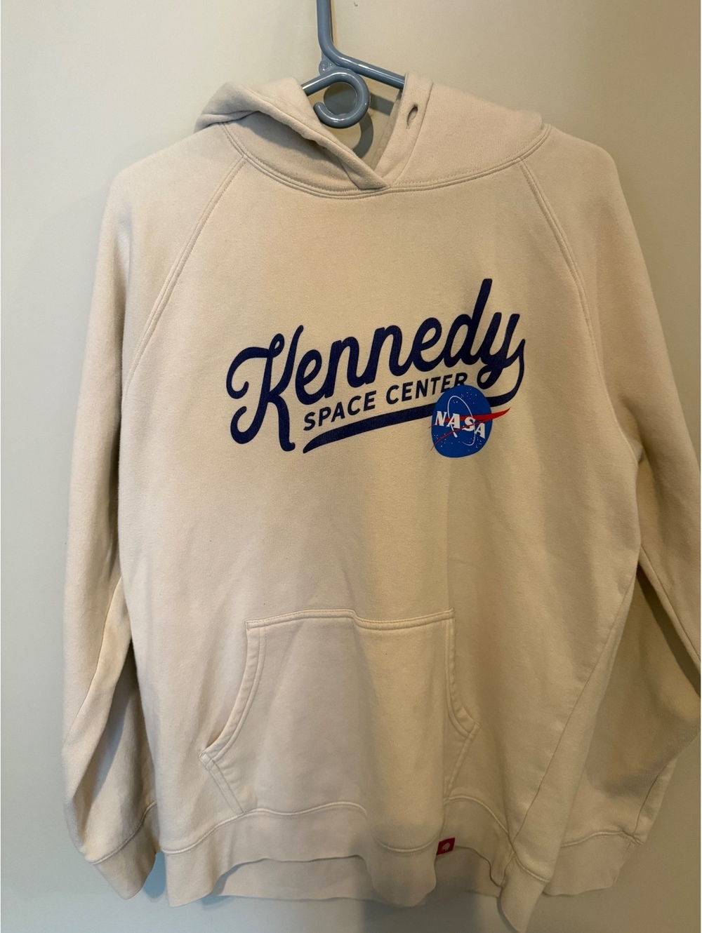 Sportiqe Kennedy Space Center NASA Hoodie Sweatshirt Size Large